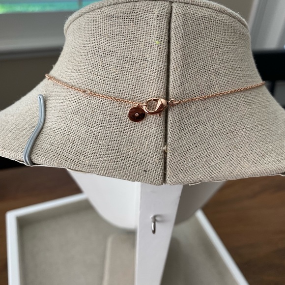 Stella & Dot Double Horn Pave Necklace NIB - Picture 7 of 7